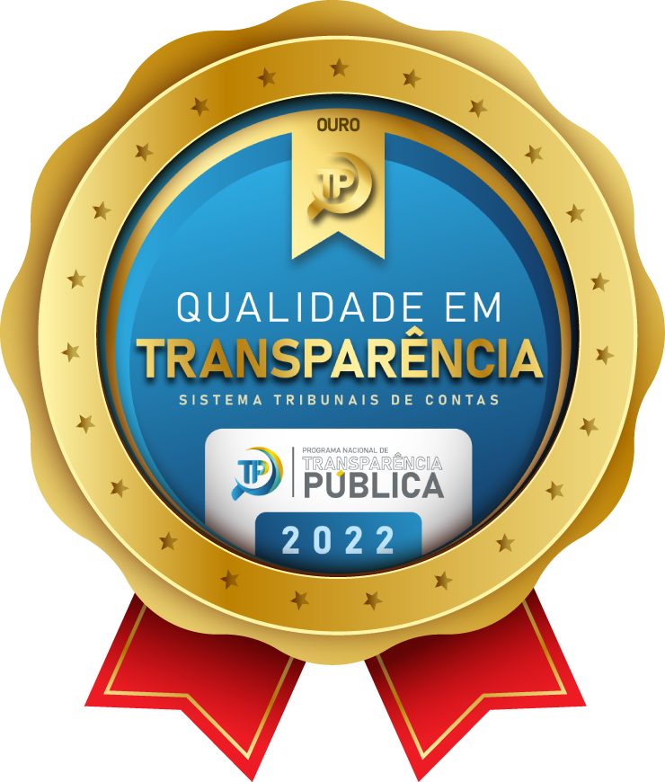 Em 2022 recebemos Selo Ouro em Transparência Pública